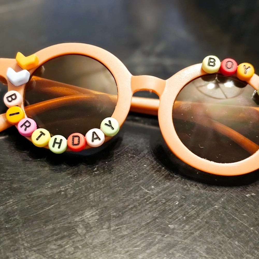Custom Toddler Birthday boy Sunglasses